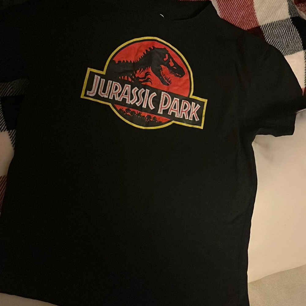 NWT Black Jurassic park T-shirt men’s size M